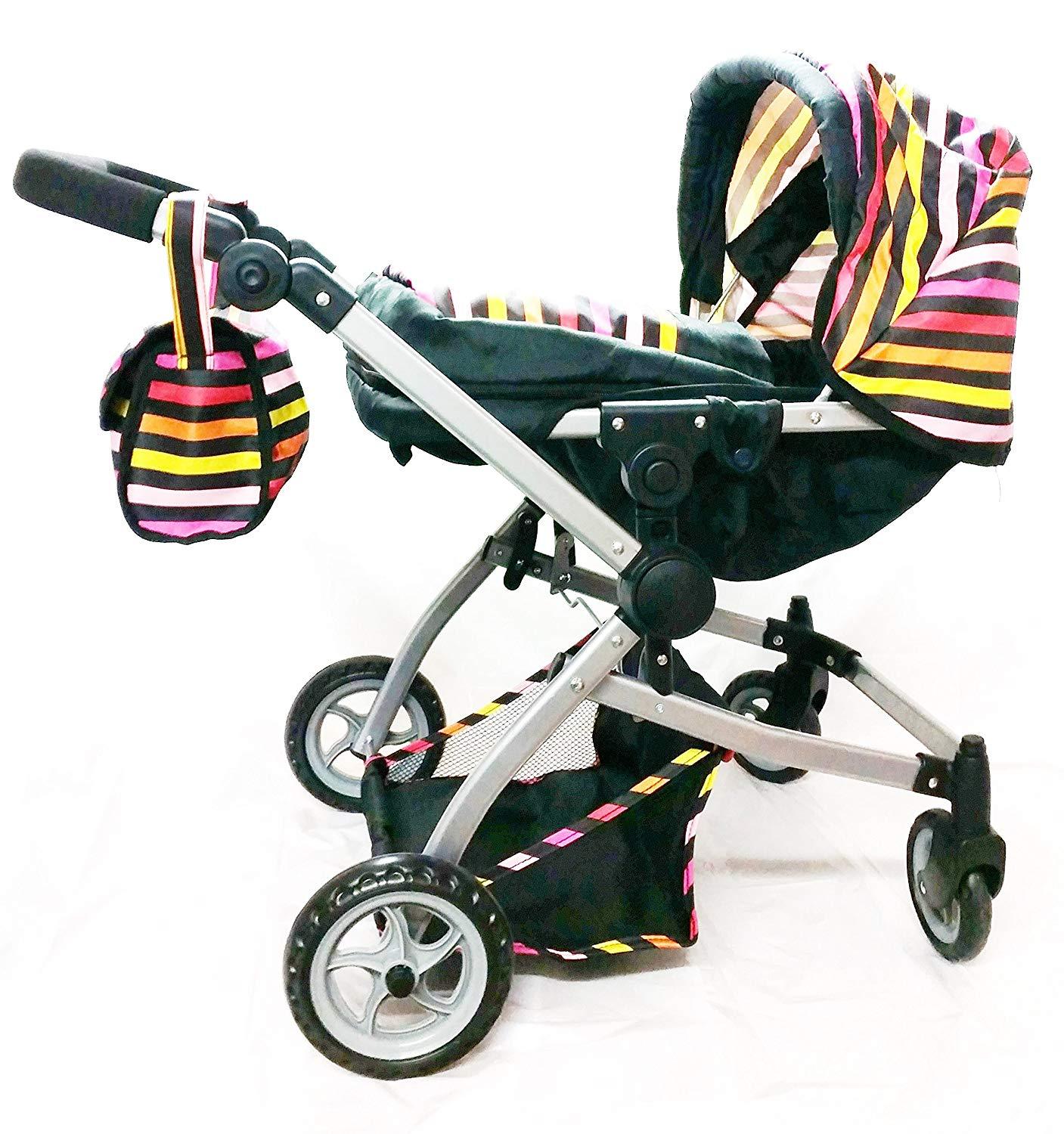 twin doll pram