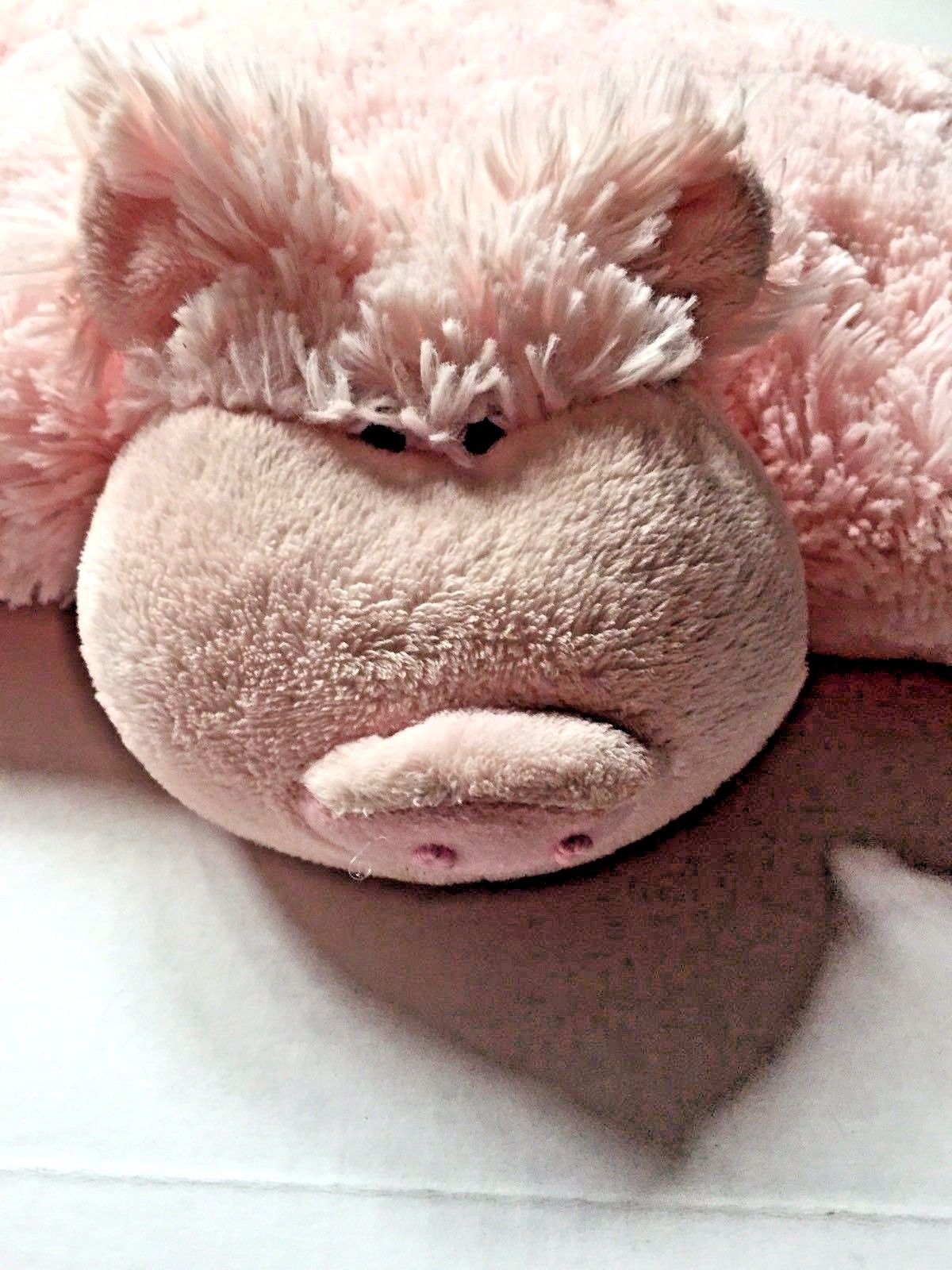 Pillow Pets Pee Wee Stuffed Wiggly Pig Pink And 50 Similar Items