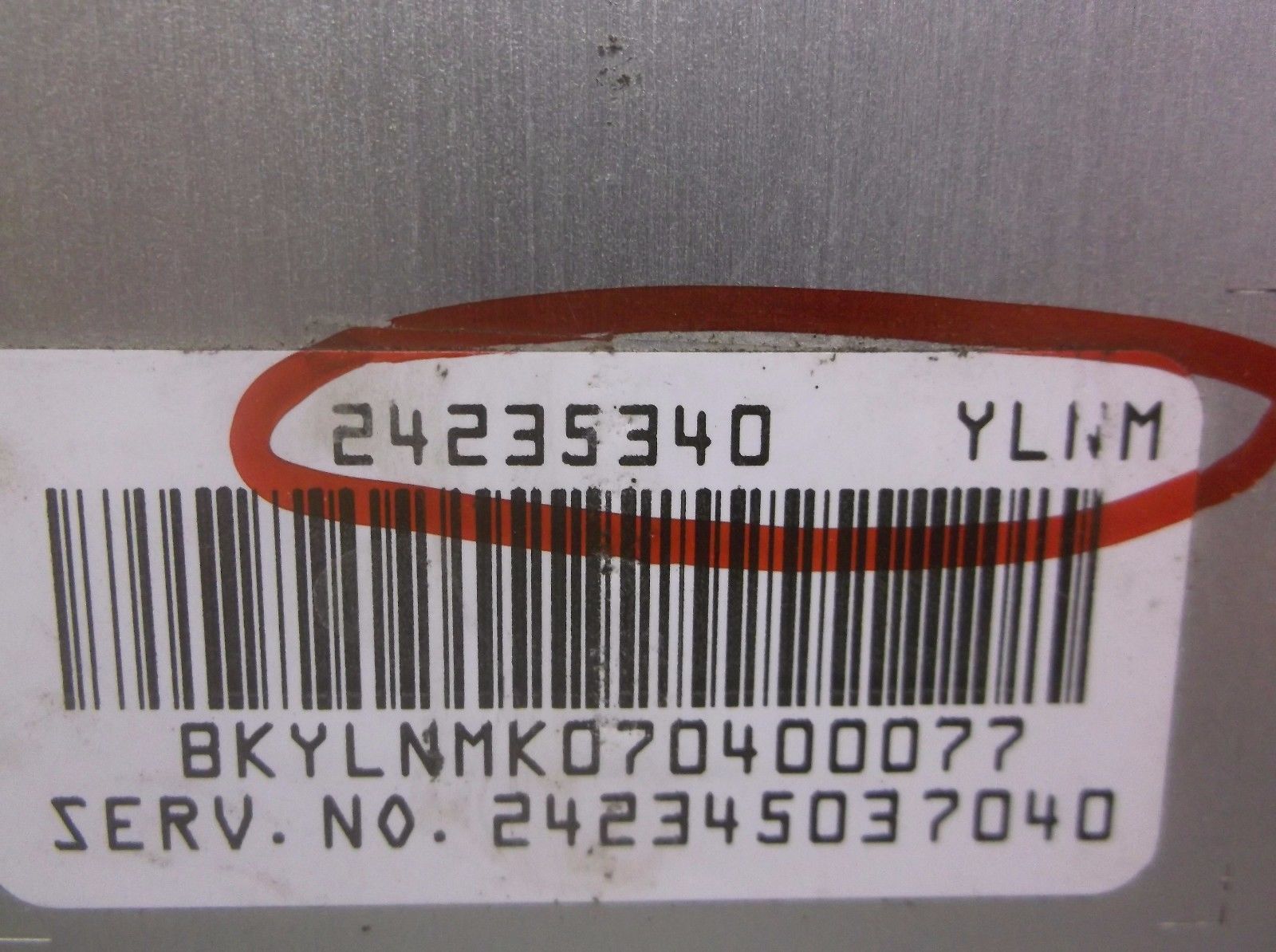 06-14 GMC SAVANA/EXPRESS/1500/2500/3500 TRANSMISSION CONTROL MODULE. T ...