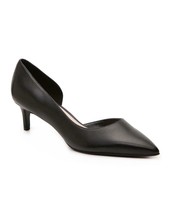 New Nine West Black Leather Pointy Comfort Pumps Size 8.5 M $90 - $59.24
