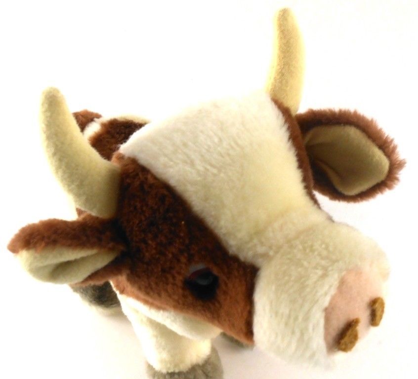 stuffed cow plush