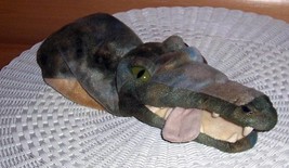 Animal Planet Plush 15&quot; Green Shaded Alligator Puppet Imaginative Creati... - $8.89