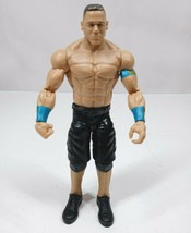 2013 Mattel WWE John Cena Cenation Black Shorts & Blue Arm Bands 6.5" Figure (A) - $12.73