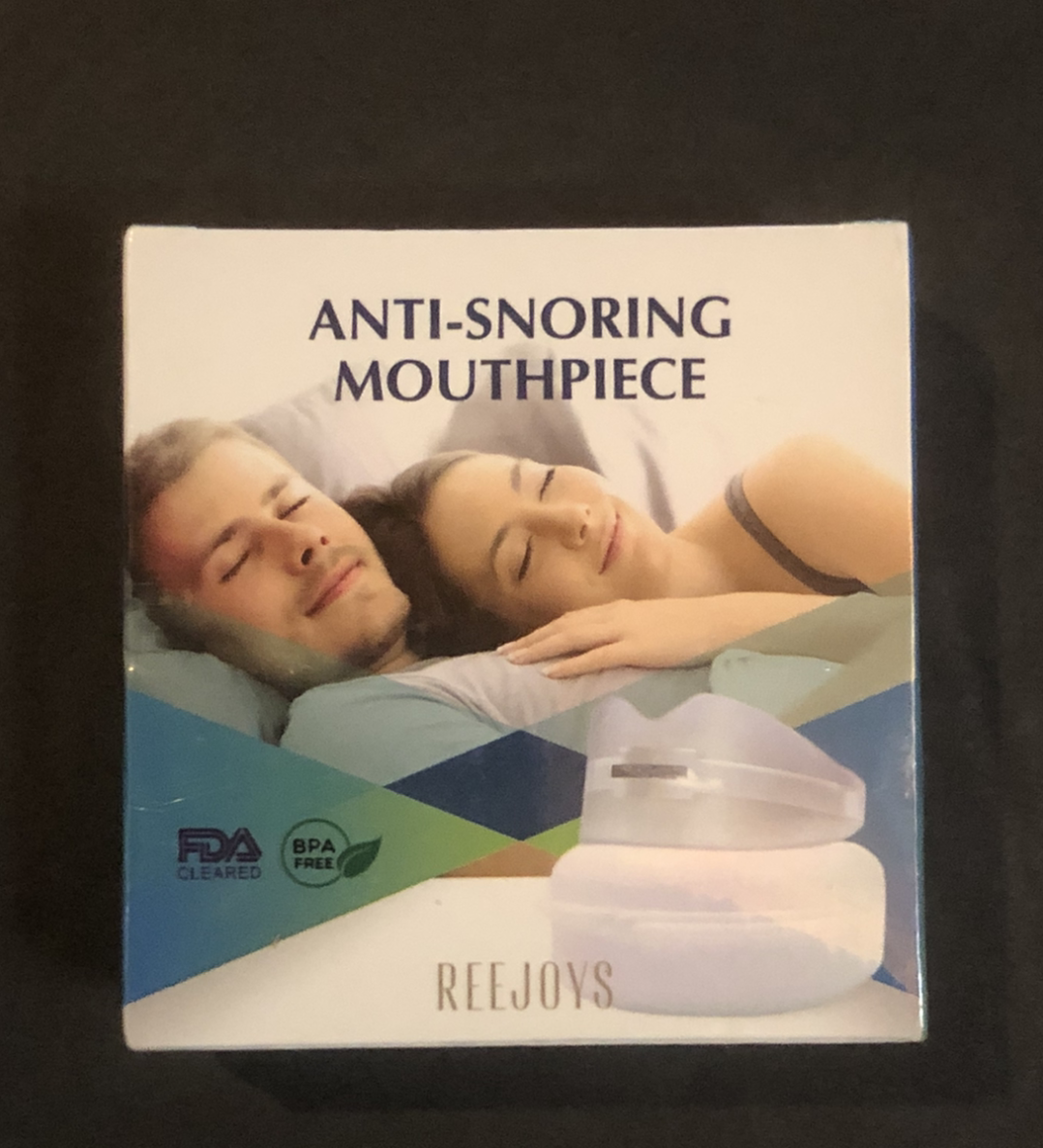 Reejoys Adjustable Snore Stopper, Night Mouthpiece,Stop Snoring Anti