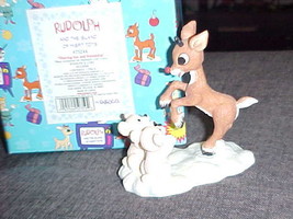 Enesco Rudolph &amp; Cubs Figurine MIB #875244 From 2001 - $49.49