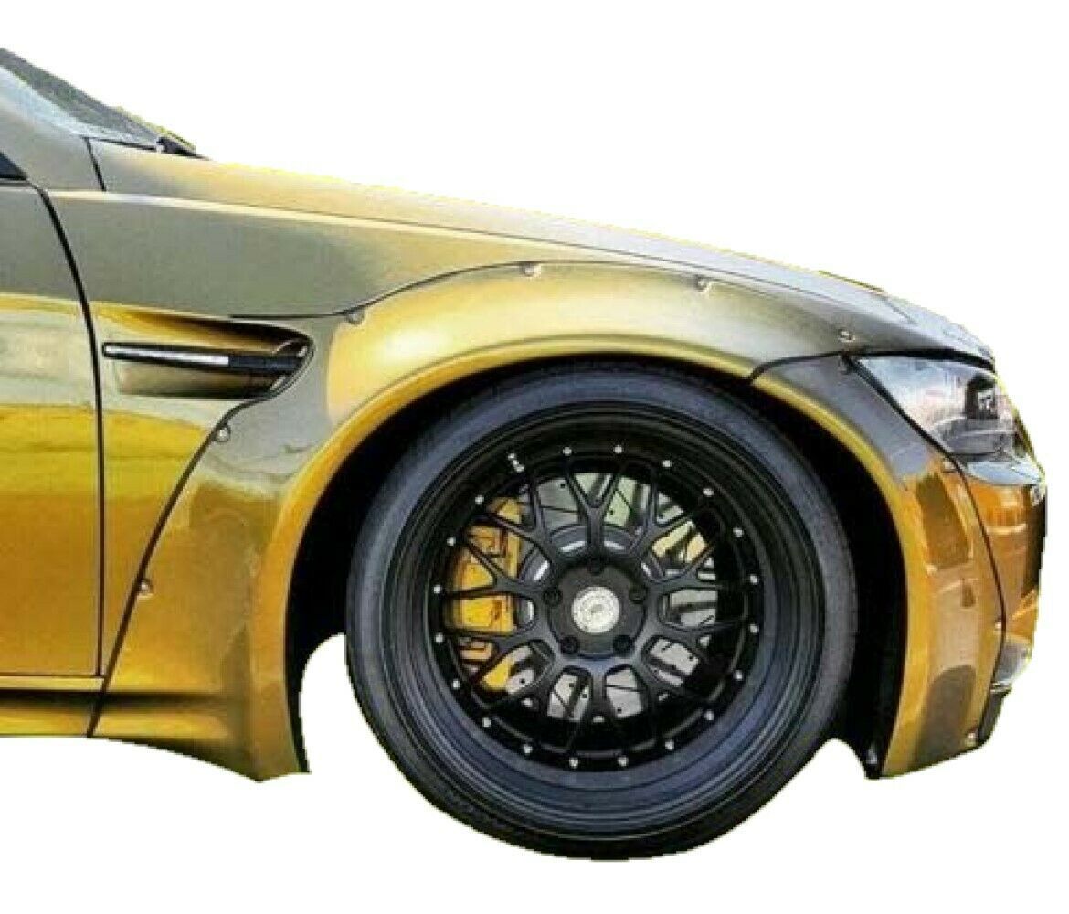 Kinley LB Style Front & Rear Fender Flares for 2 Door BMW E92 M3 GTRS