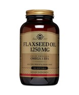 Solgar Flaxseed Oil 1250 mg 100 Softgels  Made in USA FRESH - $29.99