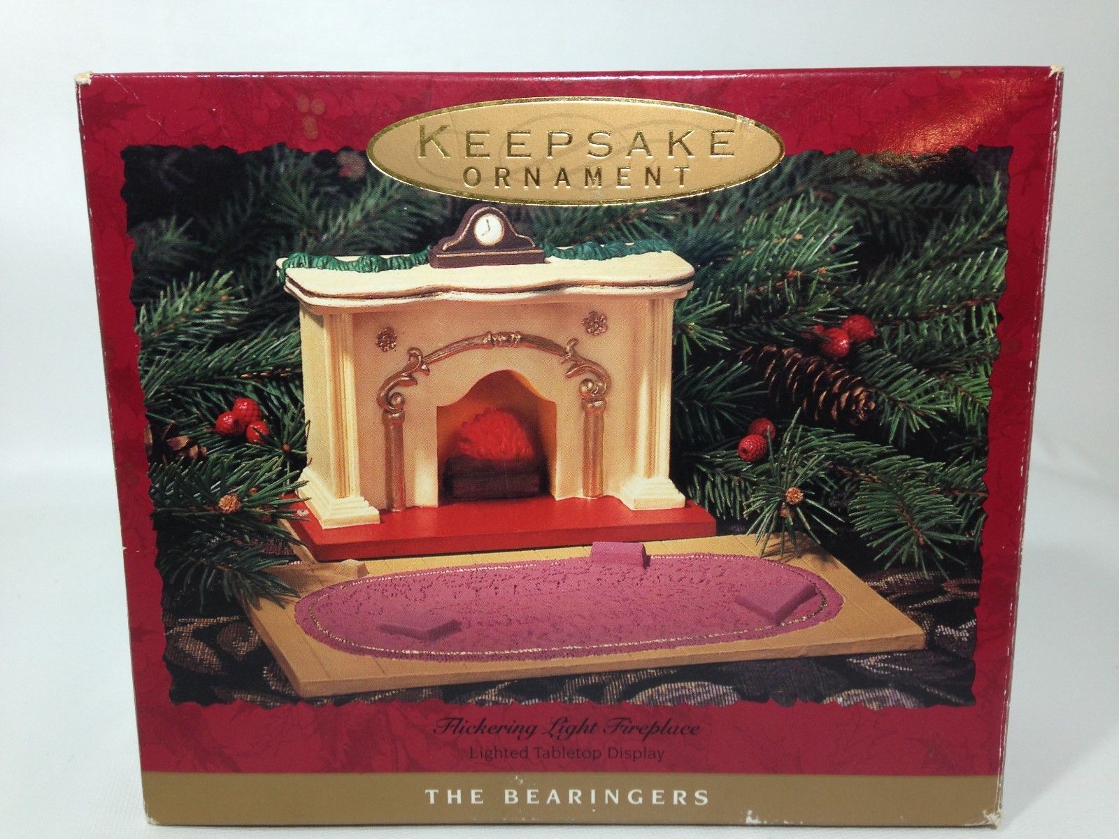 1997 HALLMARK TIMON AND PUMBAA OF THE LION KING DISNEY CHRISTMAS ORNAMENT NIB