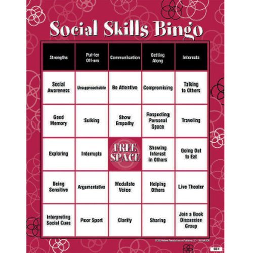 Wellness Reproductions & Publishing Social Skills Bingo ...