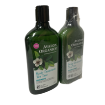 Avalon Organics Tea Tree Scalp Treatment Shampoo &amp; Conditioner Set 11 oz... - $19.77