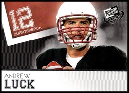 2012 Press Pass #30 Andrew Luck NM-MT Stanford Cardinal - $2.99
