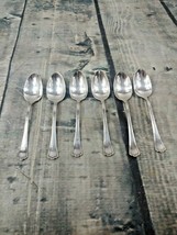 Set of 6 Oneida Silver Clairhill-Fairhill  Demitasse Spoons - $69.29