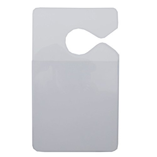 Clear Parking Permit Holder - Durable Vertical Parking Lot Pass Rear ...