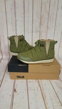 Teva Woman&#39;s Ember Mid Booties Green Tan Ankle Boot New Size 5 - $69.29