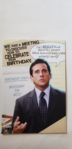 Greeting card birthday the Office humor &quot; we had a meeting to discuss ho... - $3.99