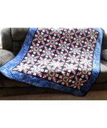 Snuggle Under a Homemade Quilt Game On with Throw Pillow Cover 081520QTPC - $198.00