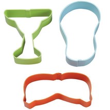 Summer 3-pc. Metal Cookie Cutter Set from Wilton #0993 - NEW - $15.99