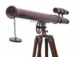 NauticalMart Floor Standing Oil-Rubbed Bronze Griffith Astro Telescope 64"