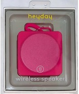 Brand New heyday Pizzazz Wireless Bluetooth Speaker, Fuschia Pink - $24.00