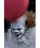 IT MOVIE - BALLOON POSTER - 24x36 - PENNYWISE CLOWN KING - $19.00