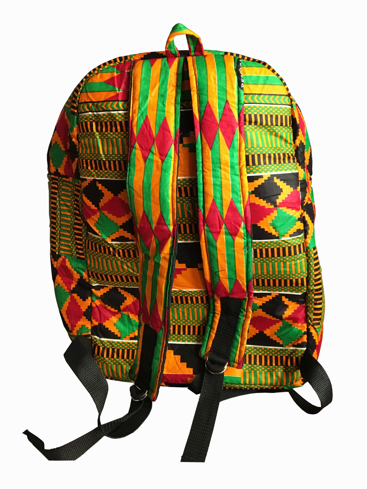 african print bookbag