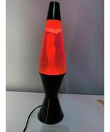 1996 Lava Lamp Midnight Series Pink Wax 8404 16.5&quot; No Box - $134.99