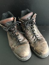 Vintage Dr Martens AirWair Industrial Steel Toe Work Boots - Size 12 Air... - $39.99