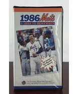 (VHS) NEW YORK METS - 1986 Mets A Year To Remember - $11.30