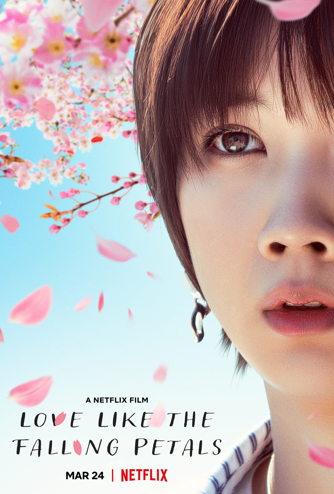 Love Like the Falling Petals Movie Poster Korean Art Film Print Size 24x36 #2