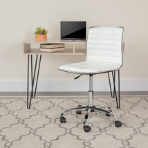 White Low Back Task Chair DS-512B-WH-GG - $118.95