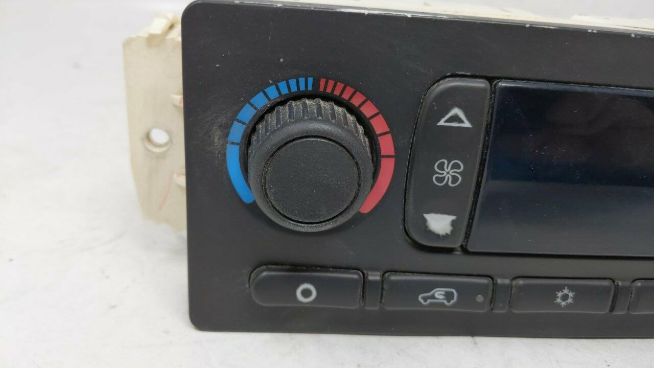 Climate Control Module Replacement For GMC Yukon & Yukon XL 1500/2500 2003-2004 - OE# 10367041, Black Panel