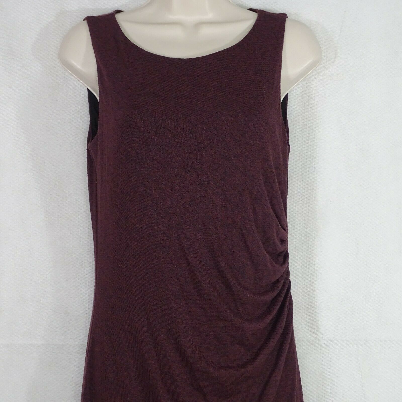 Ann Taylor Loft Tank Ruched Dress Sheath Stretch Knit Women Size S ...