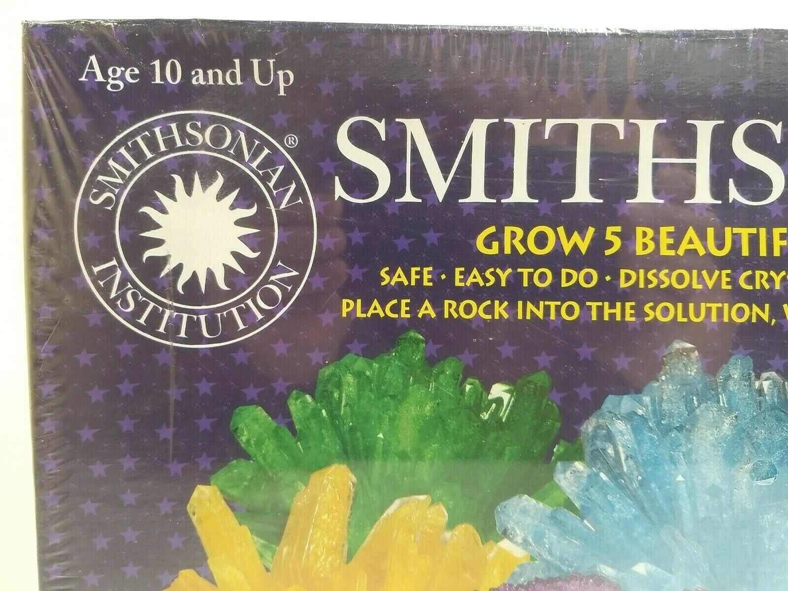 Smithsonian Earth Science STEM Crystal Growing For Ages 10 Home School Activity 