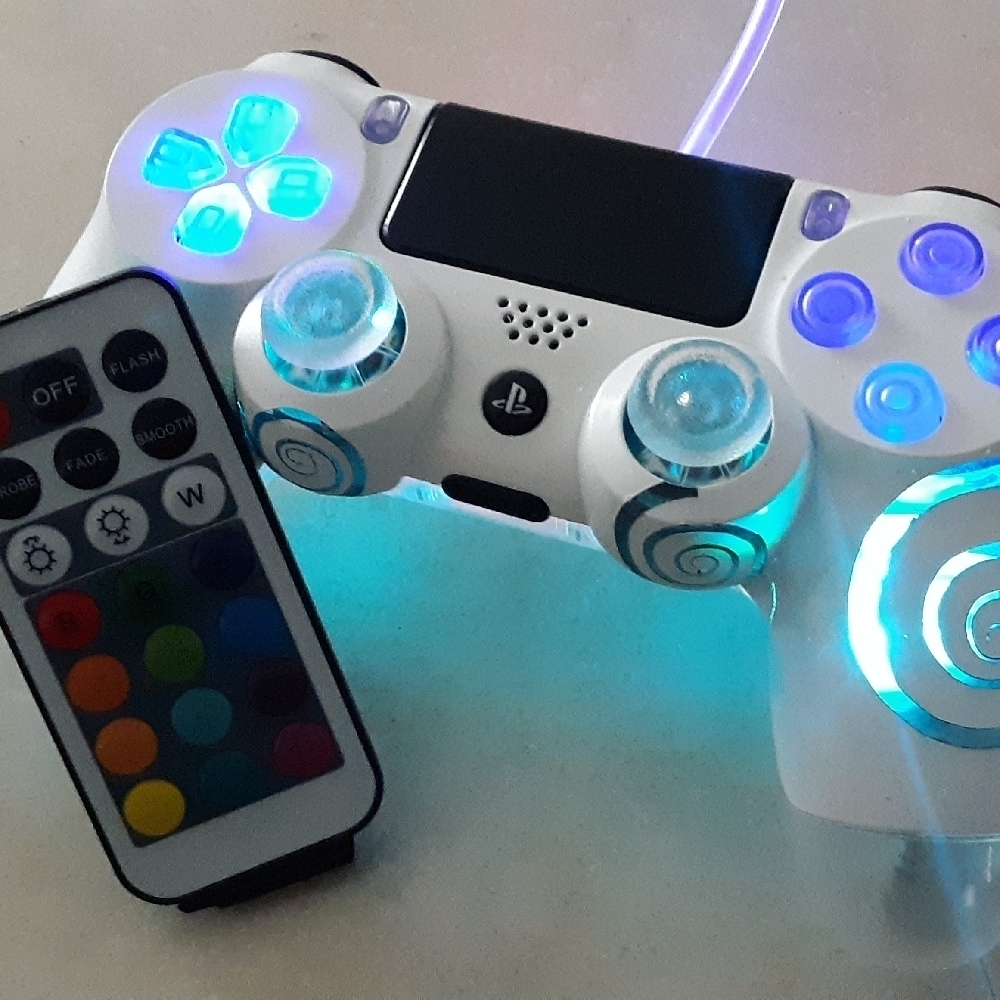 ps4 Spirit LED smart controller wireless dualshock4 techfire ...