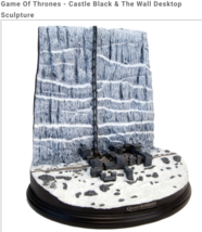 Game Of Thrones - Castle Black & The Wall Desktop Sculpture Limited to 1,500 - $330.00