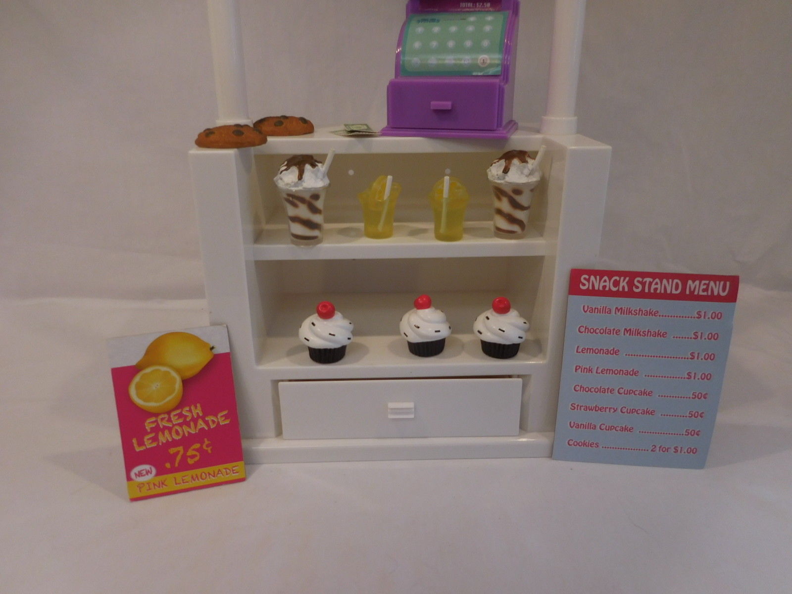 american girl ice cream stand