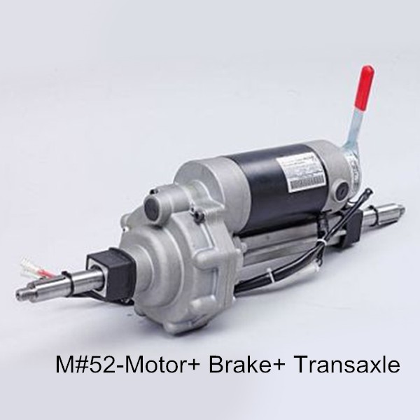 M52 Transaxle Assembly 400W motor 4800rpm with brake mobility scooter