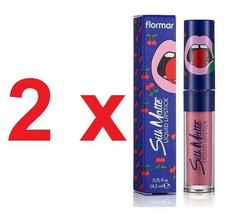 Flormar Cherry Silk Matt Liquid Lipstick 4.5 ml Long Lasting 2 X № 41 - $19.40