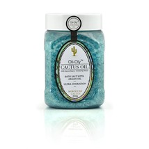 Oli-Oly Bath Salt with Cactus Oil 300 g - Nourishing, Moisturizing, Hydr... - $19.95