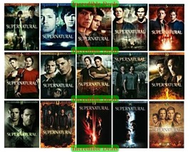 Supernatural The Complete Series Seasons 1 Through 15 DVD Set Brand New 1-15 - $124.00