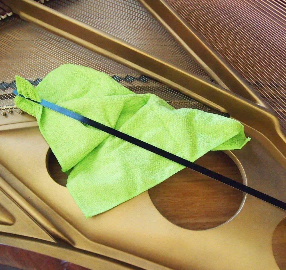 Grand Piano Soundboard Cleaner Duster with Microfiber Dusting Cloth