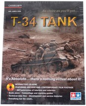 T-34 TANK Big Box INTERACTIVE CD-ROM Sealed NEW 2001 WWII History Data F... - $28.04