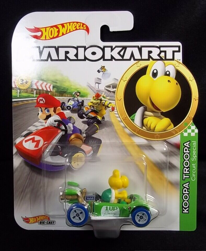 Hot Wheels Mariokart diecast Koopa Troopa Circuit Special NEW