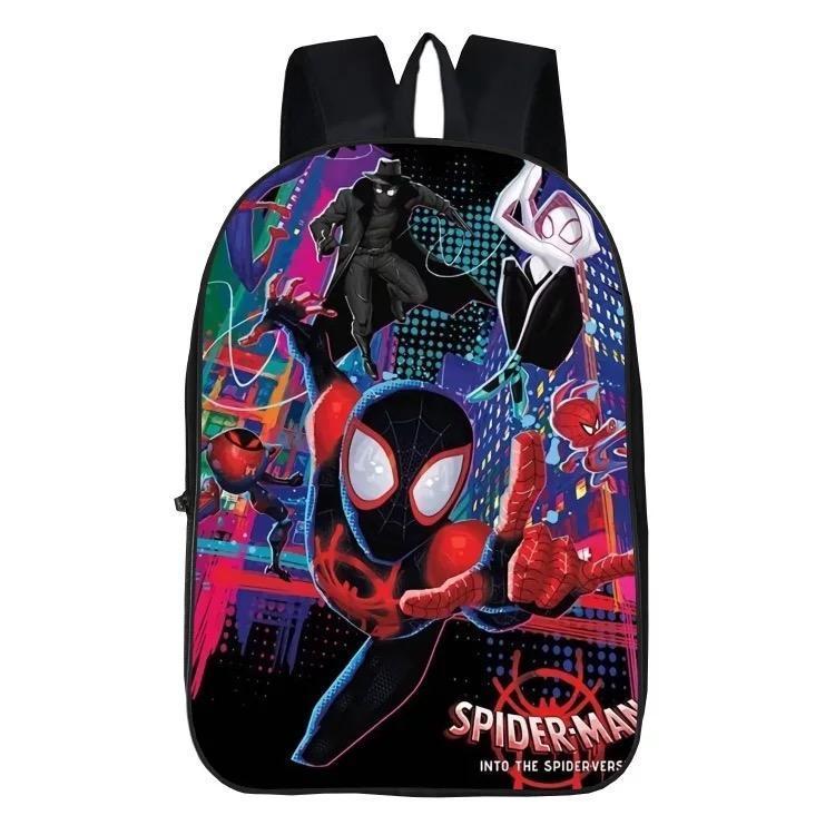SpiderMan Into the SpiderVerse Miles Morales 16" Backpack School Bag