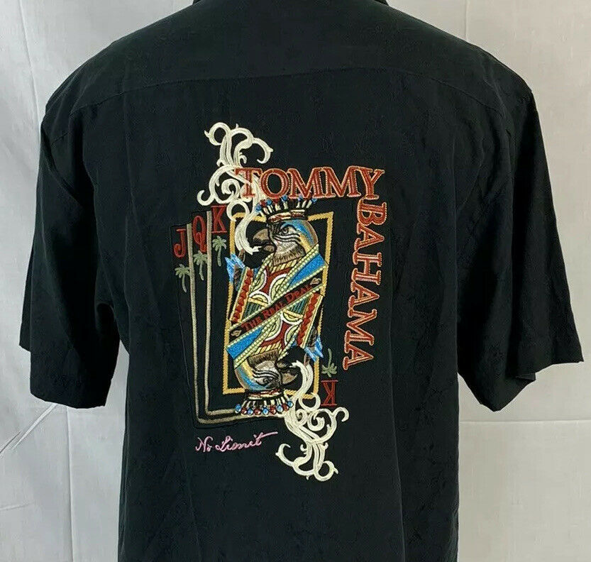 tommy bahama embroidered shirt