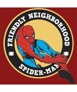 Marvel Comics Friendly Neighborhood Spider-Man T-Shirt SIZE LARGE NEW UN... - $21.28