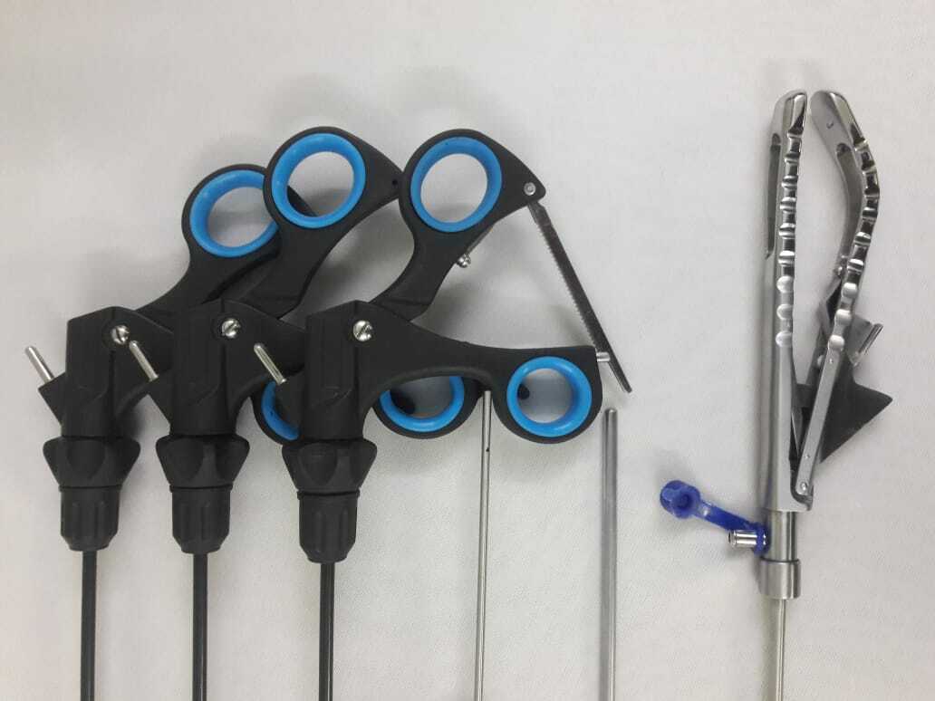Laparoscopic Storz Type Training Set Kit Graspers Needle Holder