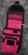 Abetta Nylon Cell Phone Carrier Pink Barrel Racer Clip or Belt Use image 3