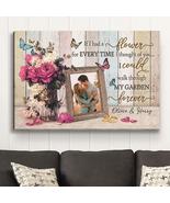 Walk Through My Garden - Personalized Custom Photo Canvas - $49.99+