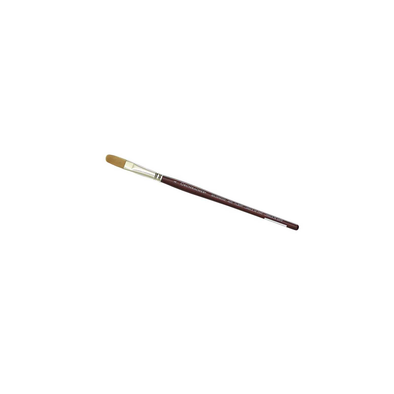 Goldenedge Golden Toray Filbert Watercolor Brush, Bristles, Size 4 4625.4